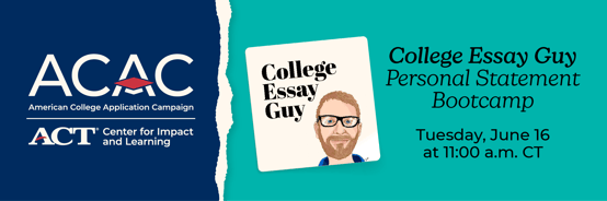 MAR-4280 College Essay Guy June Banner